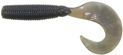 Силікон Big Bite Baits Finesse Grub 3" Pro Blue 10 шт.