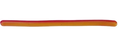 Силікон Big Bite Baits Trout Worm 3" Red/Yellow 10 шт.