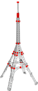 Конструктор Technok Модель Ейфелевої вежі металевий 200 елементів (4823037607440)