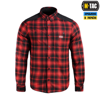 Сорочка M-Tac Redneck Shirt Red/Black S/R 20072033-S/R