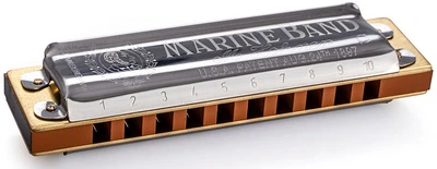 Набір губних гармошок Hohner Marine Band 125th Anniversary Display M202199 C-major (12 шт.)