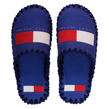 Чоловічі тапочки домашні войлочні з закритим носком Tommy Hilfiger 40-41 ( 26-26.5 см ) синій