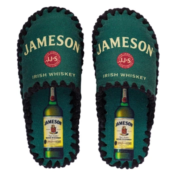 Чоловічі тапочки домашні войлочні з закритим носком Jameson 42-43 ( 27-27.5 см ) зелений