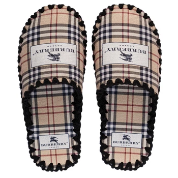 Чоловічі тапочки домашні войлочні з закритим носком Burberry 42-43 ( 27-27.5 см ) беж