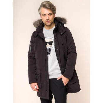 Парка KARL LAGERFELD Чёрная 54 (71645)