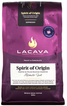 Кава в зернах LaCava Spirit of Origin Espresso 350 г (5905215161353)