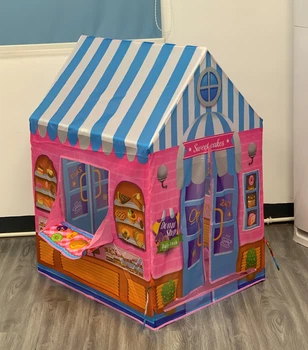 Детская игровая палатка Sweet Cakes | Сладкие угощения, каркас 103х93х70 см с сумкой