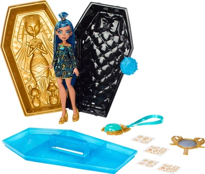 Лялька Monster High Cleo De Nile Boo-Jeweled Beauty Case Монстер Хай Клео Де Ніл Золотий б'юті кейс