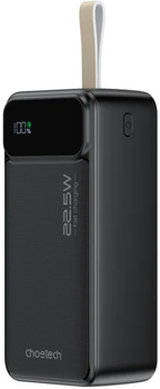 УМБ Choetech 40000mAh 22.5W PD QC3.0 Black (B731)