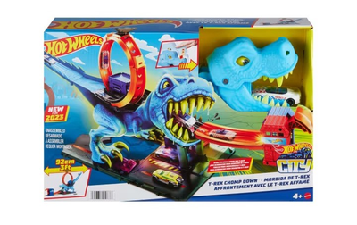 Zestaw Hot Wheels Polowanie na T-Rexa (HKX42)