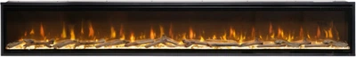 Электрокамин с обогревом Dimplex Ignite Evolve 100 (EVO2500) с дровами, кристаллами стекла, 257 см (DimplexEVO2500)