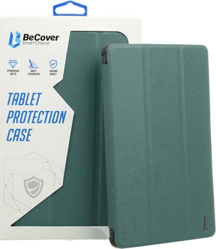 Чехол для планшета BeCover Soft Edge с креплением Apple Pencil для Apple iPad Mini 7 2024 Dark Green (BC_712466)