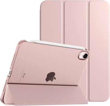 Чехол для планшета BeCover Tri Fold Hard для Apple iPad Mini 7 2024 Pink (BC_712454)