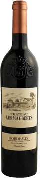 Вино Chateau Les Mauberts Bordeaux червоне сухе 0.75 л 14.5% (3500610089589)