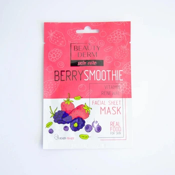 Тканевая маска Beautyderm Berry Smoothie, 25 мл