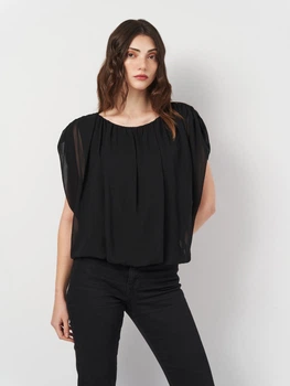 Блузка женская Calvin Klein 51796467 L Черная (1159818537)