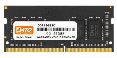 Оперативная память Dato DDR4 SO-DIMM 8GB/3200 (DT8G4DSDND32)