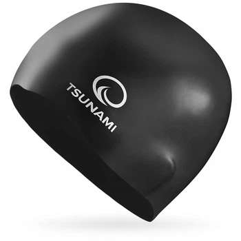 Шапочка для плавания TSUNAMI Pro Black (P-5905973401876)