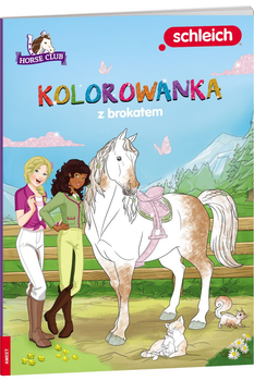 Kolorowanka z brokatem Ameet Horse Club (9788325344740)