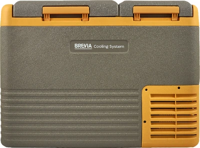 Портативный холодильник Brevia двухкамерный 33 л (22550BR)
