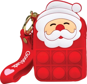 Кошелек Christmas Centrum 80277 силиконовый Санта pop-it (2000998484255)