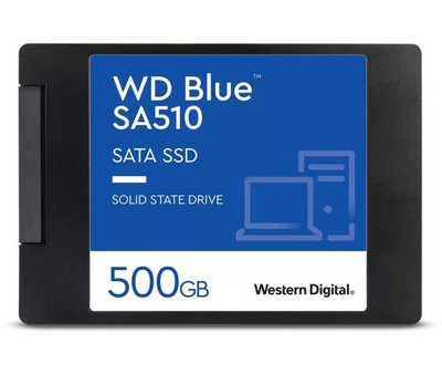 Твердотільний накопичувач SSD 500Gb Western Digital Blue SA510 (WDS500G3B0A)