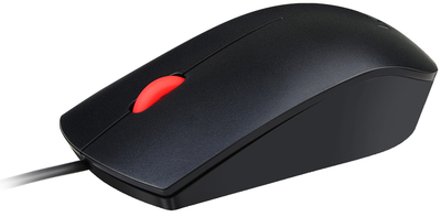 Миша Lenovo Essential USB Black (Red Wheel)