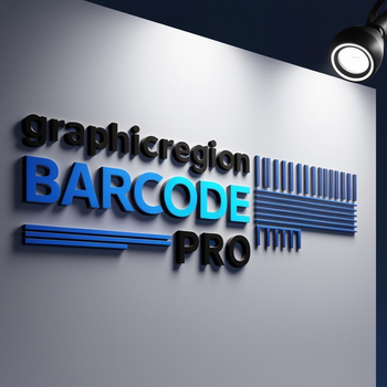 GraphicRegion Barcode Pro: Генератор штрих-кодів, Безтермінова ліцензія, 1 ПК