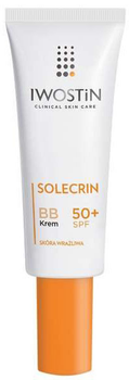 BB krem przeciwsłoneczny Iwostin Solecrin Spf 50+ 30 ml (5902502323517)