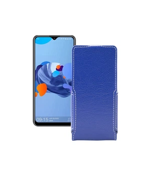 Чохол-флип з екошкіри для телефону Oukitel C19 Синій