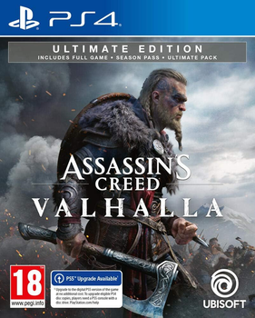 Gra PS4 Assassin's Creed Valhalla Ultimate Edition (Blu-ray płyta) (3307216161394)