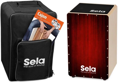 Кахон Sela Varios Bundle Red SE 128 EN
