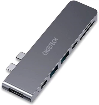 USB-хаб CHOETECH HUB-M14 7 in 1 USB-C Multiport Adapter