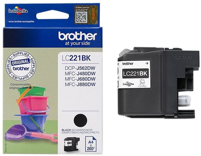 Картридж Brother LC221BK Black