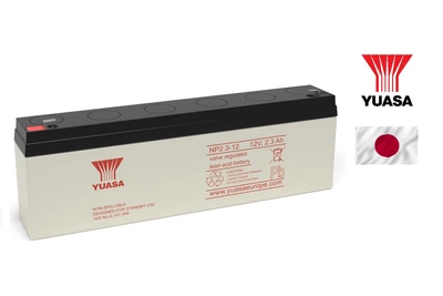 Аккумуляторная батарея Yuasa NP2.3-12 12V 2.3 Ah EUROBAT 5 years AGM VRLA (Japan)