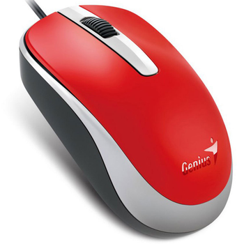Мышь Genius DX-120 (31010105104) red USB