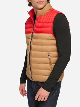 Теплий жилет чоловічий Tommy Hilfiger 401844063 L Коричневий (1159818982)