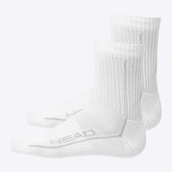 Набор мужских носков высоких HEAD All Sports Performance Shortcrew 2P 701229021-002 35-38 2 пары Белый (8720245770163)