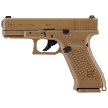 Пистолет пневматический Umarex Glock 19X TAN Blowback 4,5 мм 5.8367