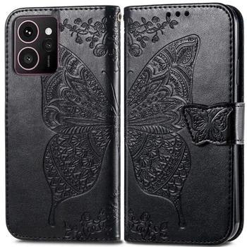 Чехол-книжка с рисунком UniCase Butterfly Pattern для HMD Skyline - Black