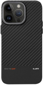 Etui Laut Kev Protect do Apple iPhone 15 Pro Black (L_IP23B_KE_BK)