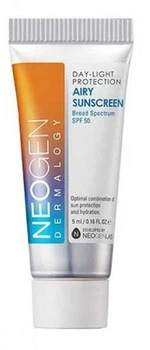 Легкий солнцезащитный крем Neogen Dermalogy Day-Light Protection Airy Sunscreen на основе химических фильтров 5 мл (8809653245316)