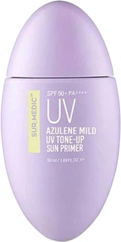 Легкий солнцезащитный праймер Neogen Sur.Medic Azulene Mild UV Tone-Up Sun Primer SPF50+ PA++++ 50 мл (8809653242780)