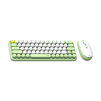 Фантех Го WK896 green - бездротовий комплект клавіатури та миші.