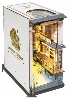 Book Nook Японська сакура ☆ Rolife Robotime TGB01 – іграшки з