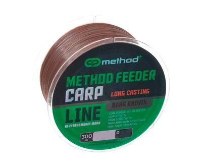 Жилка Carp Pro Method+ Method Feeder Carp Dark Brown 300м 0.35мм (CP4730-035)