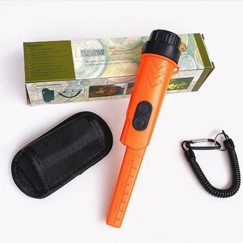 Высокочувствительный Пинпоинтер Металлоискатель GP Pinpointer Q05 ручной водонепроницаемый Оранжевый