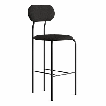 Барний стілець 4Corners Stool 5 Bar Node 20 чорний букле