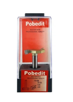 Фреза кромкова фальцева Pobedit 1008 D33 d8 L39 h6