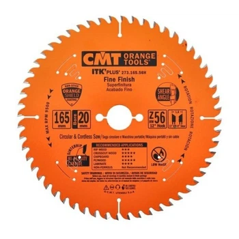 Пильний диск по дереву CMT ITK PLUS 165x20x56z (273.165.56H)